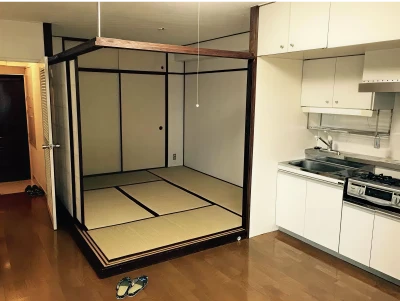 アパートの部屋の写真
